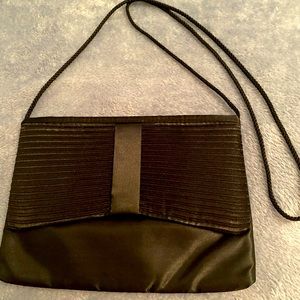 Vintage 80’s pleated satin bag, never used!